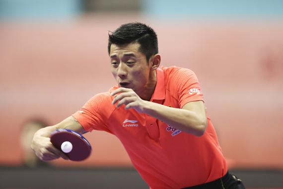 包含奥地利乒乓球队轻取中国乒乓球队，张继科爆发神勇的词条